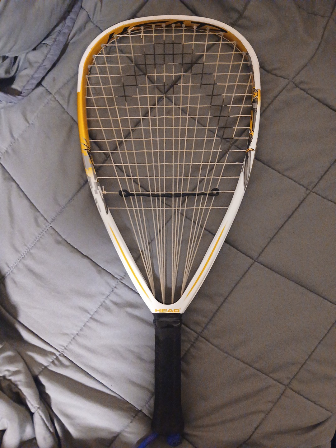 Head Raquetball Raquet NEW STRINGS!!! WITH CASE!!!!!!!!!
