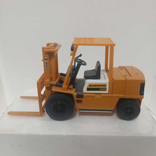 Vintage 1980s NIB Shinsei Komatsu FD40 Forklift 1:25 Diecast Model - NEW - Picture 5 of 23