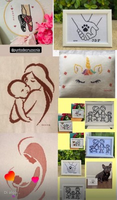 Bordados Personalizados en Punto De Cruz