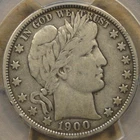 1900-O Barber Half Dollar 50c PCGS Certified F12