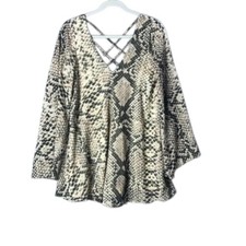 Show Me Your MuMu Joni Flow Python Print Mini Dress Size X-Small