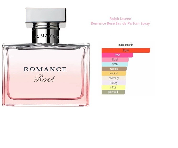 RALPH LAUREN ROMANCE ROSE AUTHENTIC SENSUAL EAU DE PARFUM SPRAY