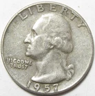1957-D Washington Quarter - 90% Silver - #11305-131