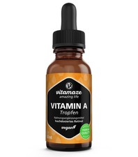 Vitamin A Tropfen hochdosiert 5000 IE pro 50 ml (1er Pack), Durchsichtig