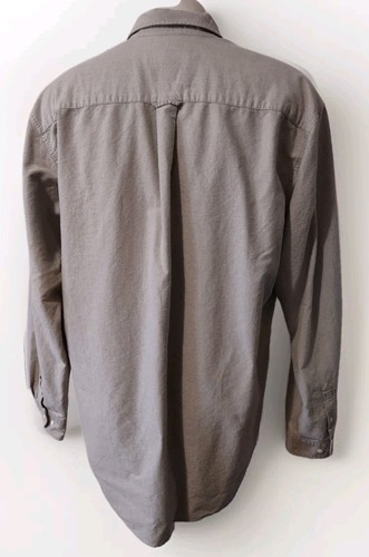 Eddie Bauer Dress Shirt Men's Size Tall L Button Up Pocket Collar Long Sleeves - Picture 9 of 16