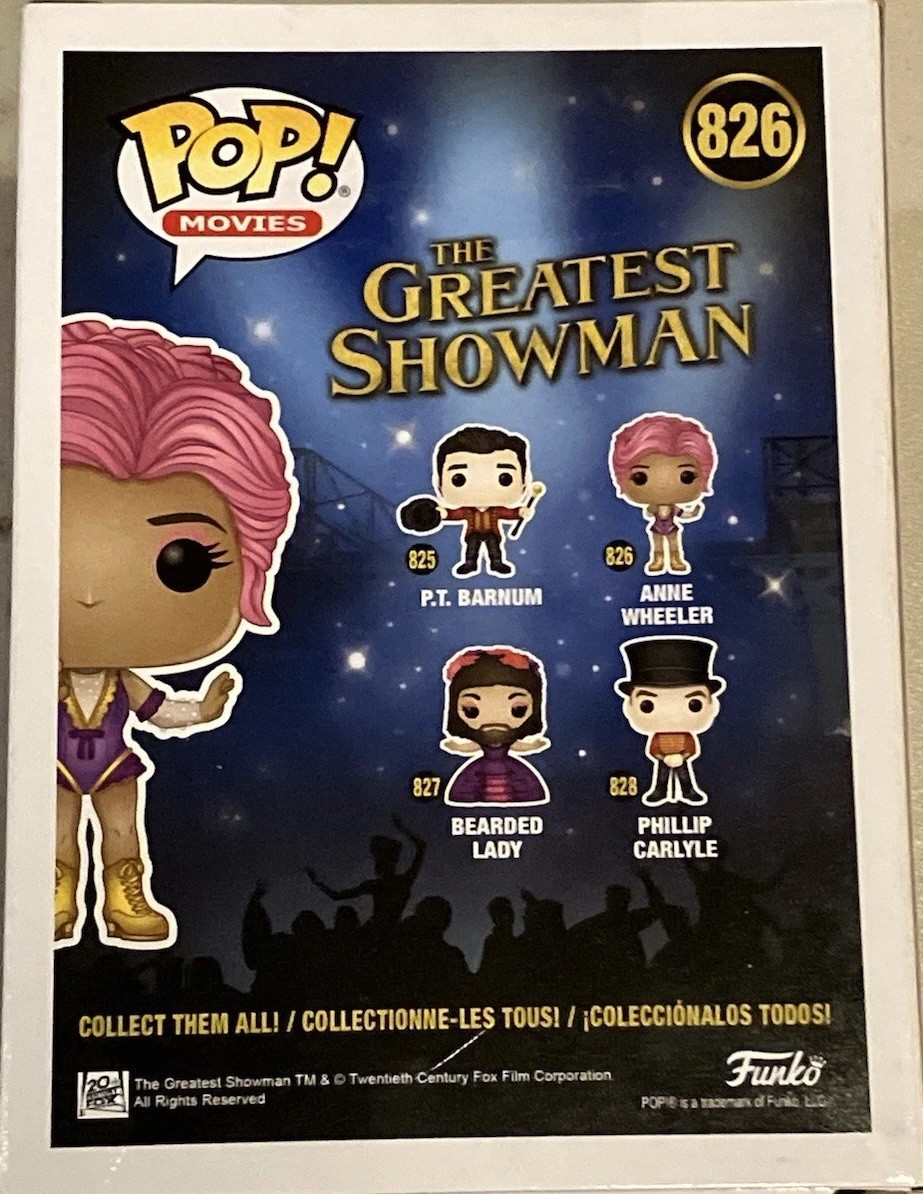 Funko Pop! – Anne Wheeler – The Greatest Showman – Vinyle 9 Cm – Boîte De Présentation – Cadeau Collectionneur