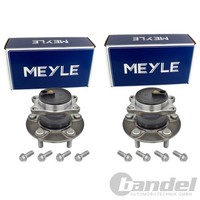 2X Meyle Radnabe+Radlager Mit ABS-RING Hinten Passend FüR CitroËN C4 Mitsubishi