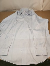 Brooks Brothers Dress Shirt Mens 17-35 Madison Light Blue Preppy Classic