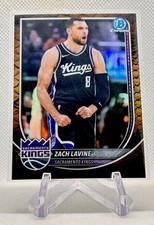 2025-26 Bowman Zach LaVine Chrome Reptilian Refractor #BCV-128 - Kings