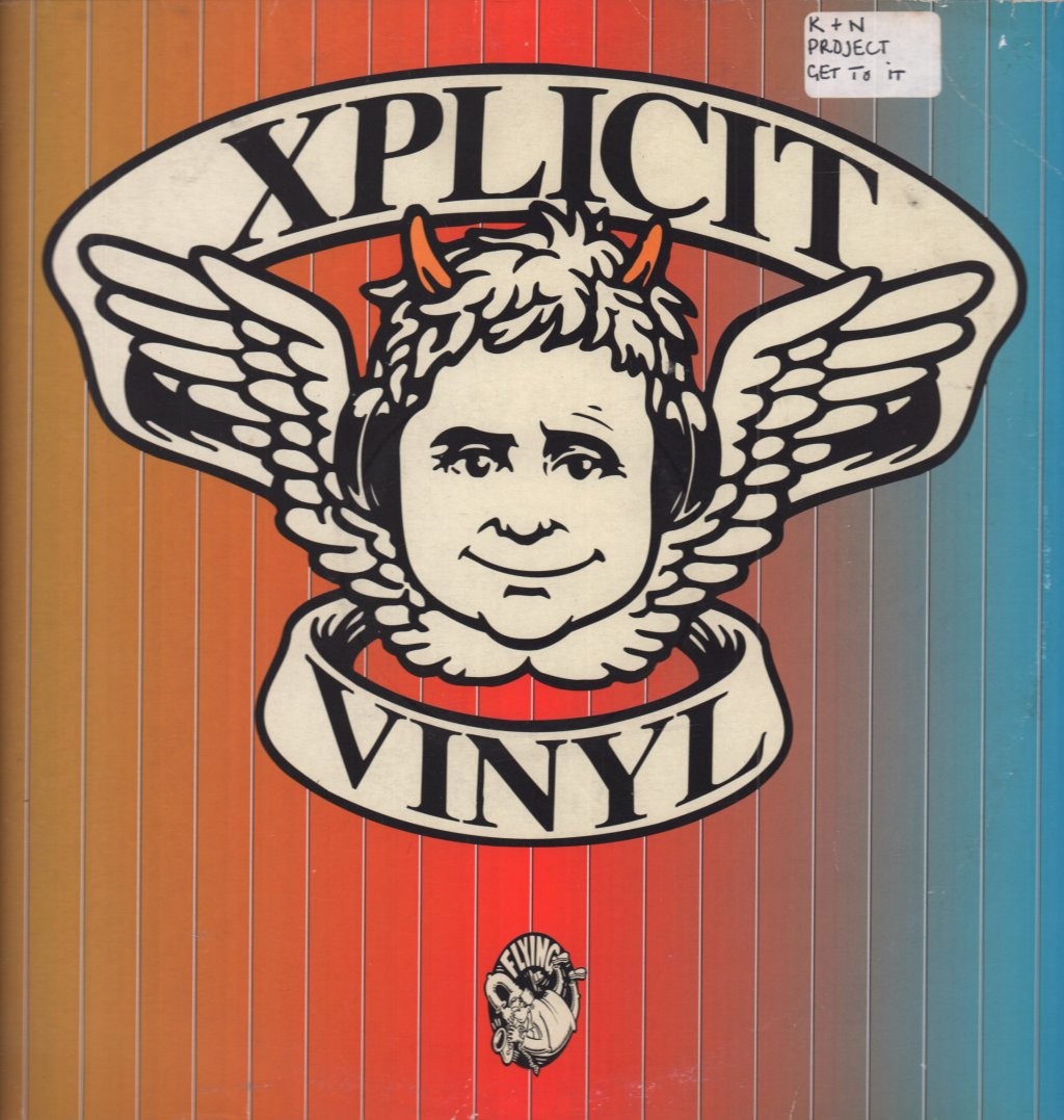 K & N Project Get To It 12"" vinyl UK Xplicit Vinyl 1996 in die cut company
