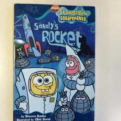 Sandy's rocket SpongeBob SquarePants chapter paperbaack book S. Banks