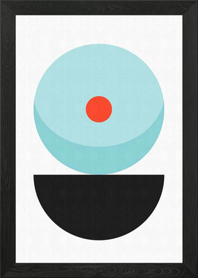 Geometries IX Gerahmtes Wandbild Poster Leinwanddruck Bild