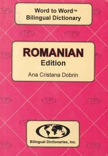 EnglishRomanian  RomanianEnglish WordtoWord Dictionary by C Sesma PAPERBACK - Image 2