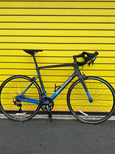 Boardman C7 Carbon Road Bike XL 700C Drop Bar Mechanical Rim Brake Black/Blue