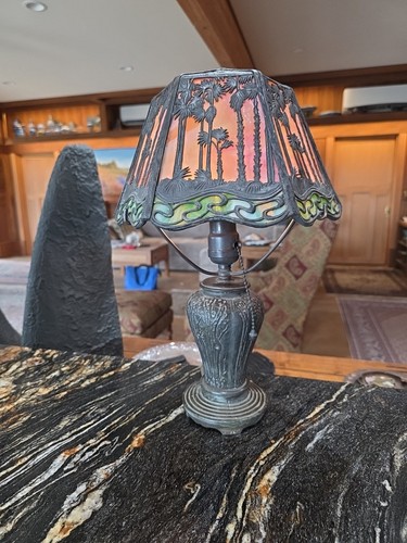  Handel Palm Tree Desk Lamp, arts & crafts