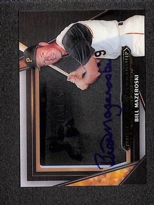 Bill Mazeroski 2024 Topps Five Star Pentamerous Penmanship Auto #PP-BM #/25