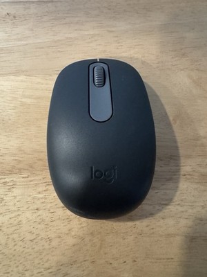 Logitech Wireless Mouse   Black & Gray   Pre-Owned
