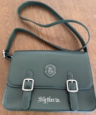 Harry Potter Slytherin Miniso Preppy Crossbody Bag Purse Faux Leather Handbag