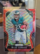 Miles Sanders 2019 Prizm Red Wave Prizm RC 076/149 #326