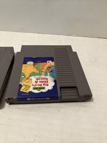Sesame Street NES Bundle Lot: 123 and Big Bird Hide & Speak Nintendo