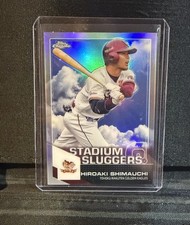 2021 Topps Chrome NPB Hiroaki Shimauchi Stadium Sluggers #SL-12 Rakuten Eagles