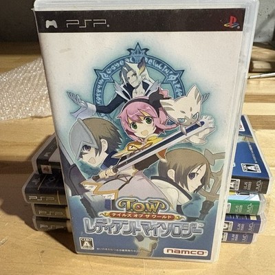 Tales of the World Radiant Mythology 1 Playstation PSP Japan import. No Manual