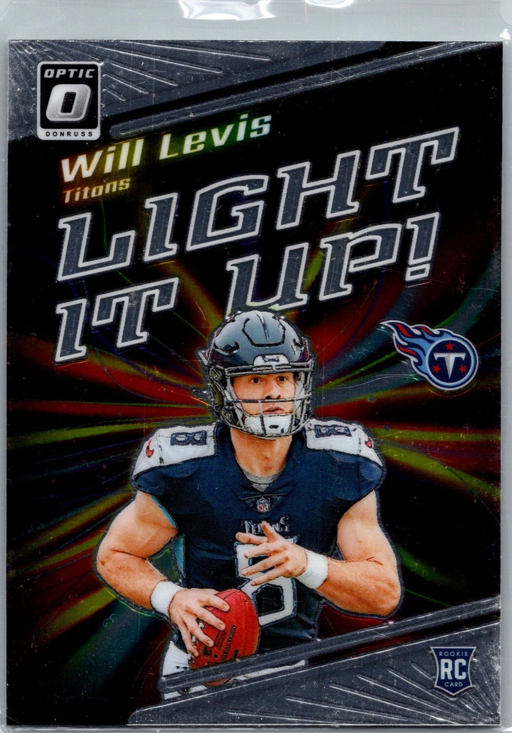 2023 Donruss Optic #LU-WL Will Levis Light It Up!