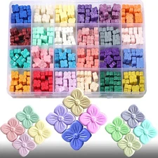 24 Colors Hydrangea Wax Seal Beads,Flower Sealing Wax Beads for Wax Seal Stam...