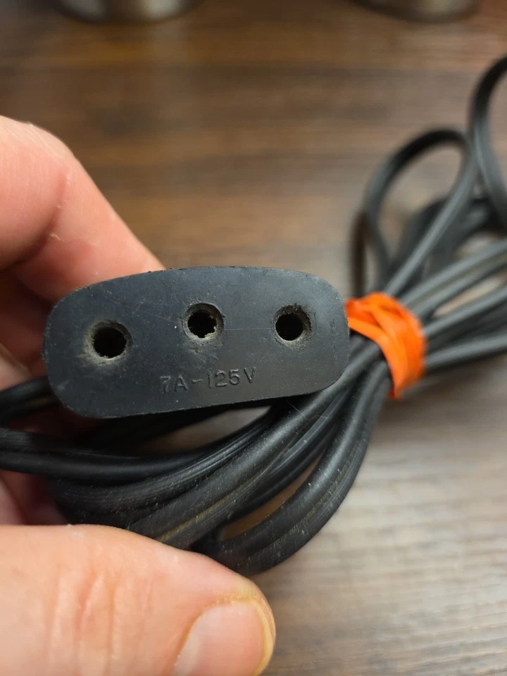 Шнур питания #122 (один провод) для швейных машин Singer 15-30, 15-91 - Изображение 2 из 4