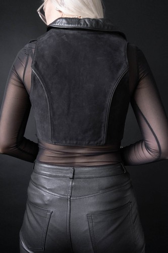 Pyrate Style Ledertop S–M - Picture 3 of 6