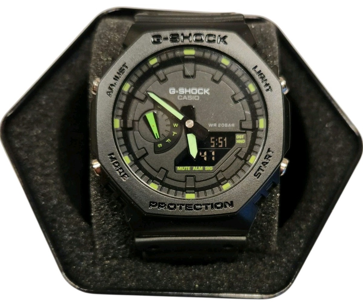 CASIO G-SHOCK Ana-Digi Watch Blue Carbon Core 5611 for sale online