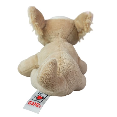 Webkinz Lil'Kinz Chihuahua Dog Plush Tan 7" Stuffed Puppy No Code Ganz HS104 - Picture 4 of 9