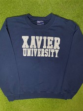 00s Xavier Musketeers - Vintage University Sweatshirt Medium