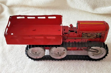 1940s Marx Reversing Tractor Truck Vtg Tin Toy Used