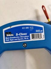 Ideal 31-086 Fish Tape, 3/16 In X 50 Ft, Fiberglass