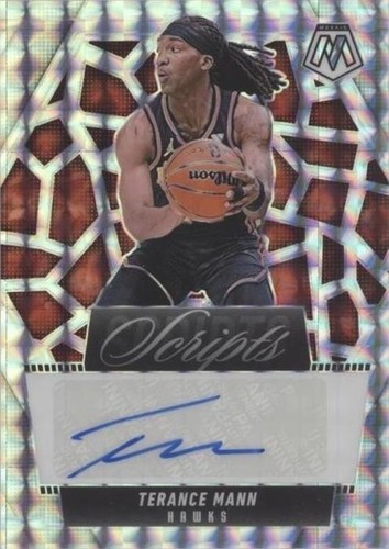 2024-25 Panini Mosaic - Terance Mann #19 Orange Mosaic Prizm /249