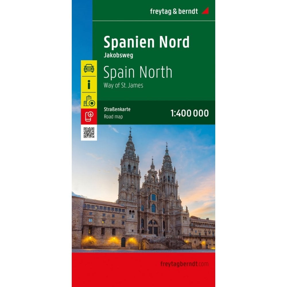 Spain: Northern Spain - Camino de Santiago Road Map