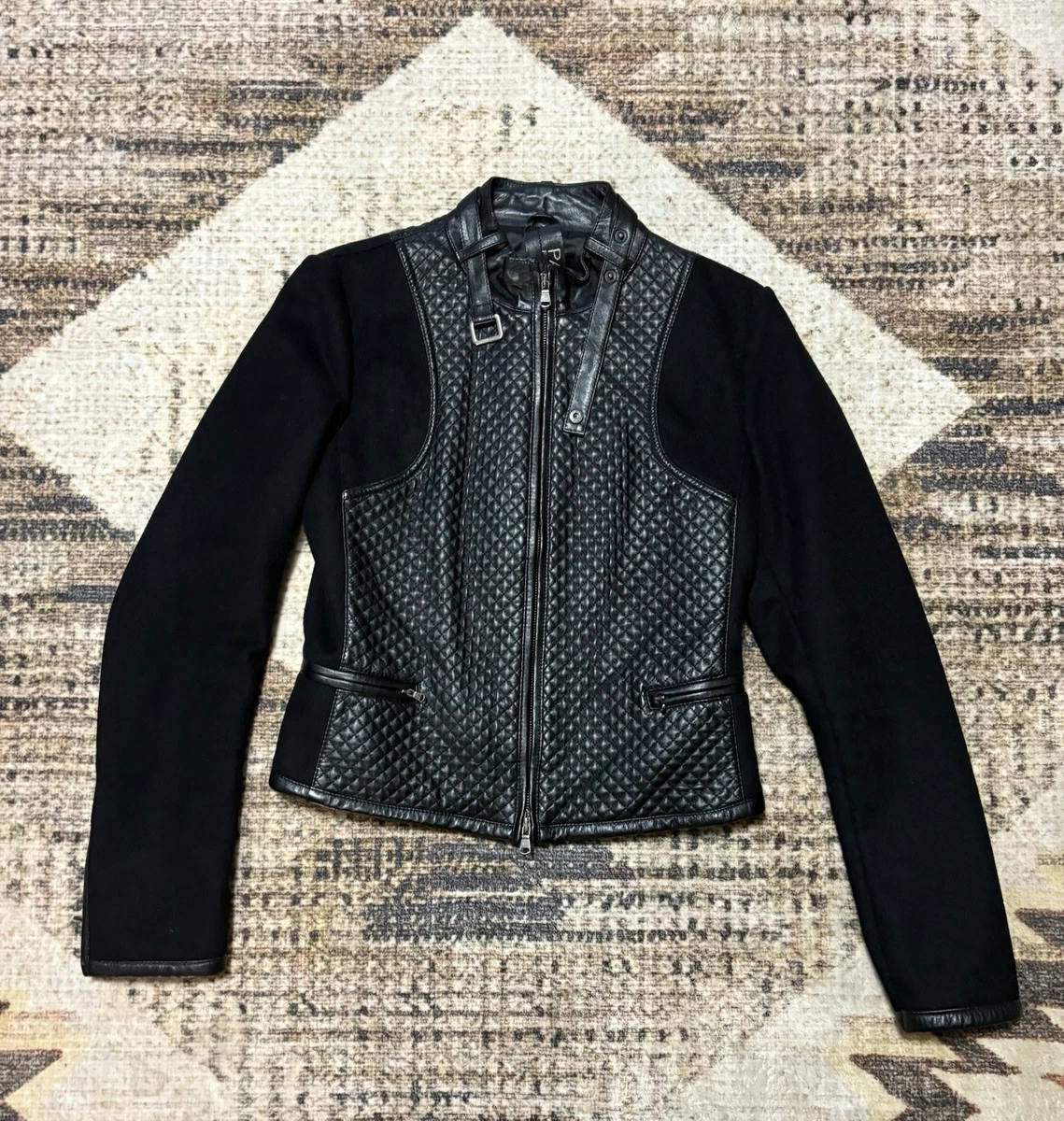 Patrizia Pepe Coats, Jackets & Vests Leather Outer Shell for Women