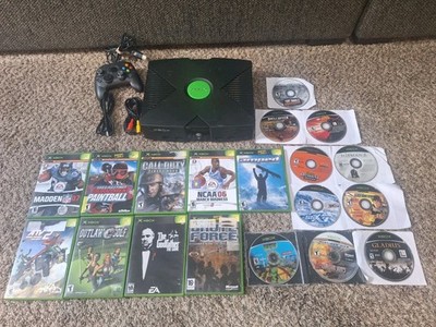 Xbox Original Console Bundle Nice Games New Drive Belt TESTED WORKING
