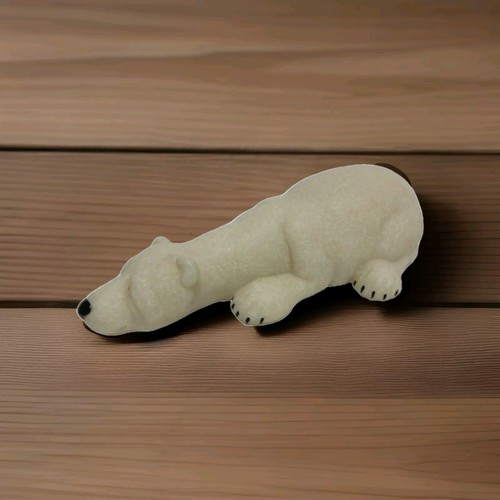 VTG Quarry Critters Polar Bear Papa Figurine Statue Second Nature Design 2000 - Picture 2 of 6