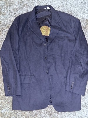 Henry Grethel Sport Coat Context Navy Size Large