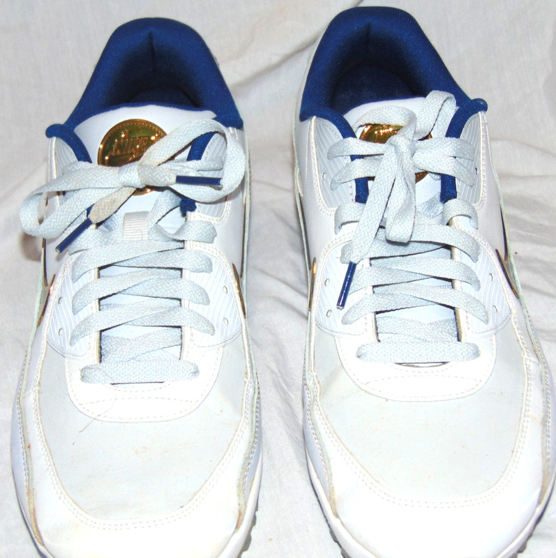 Mens Nike White Golf Shoes Size 10.5 FB5055-041 