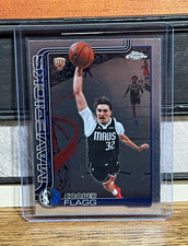 Topps 2025-26 Topps Chrome Basketball Cooper Flagg Mavericks #251 RC