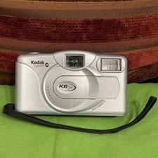 Kodak KB28 35mm Camera Silver Automatic Aspheric Lens EUC Tested