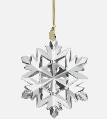 Lenox 2024 Optic Crystal Snowflake Ornament Annual Holiday Ornament NEW IN BOX