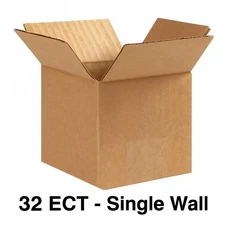 100 4x4x4 Cardboard Packing Mailing Moving Shipping Boxes Corrugated Box Cartons
