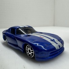 Maisto 164 1996 Dodge Viper Gtr Dark Blue W Black Windows