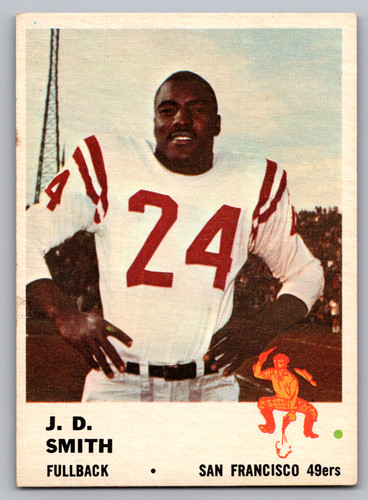 J.D. Smith #60 1961 Fleer card
