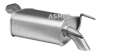 Endschalldämpfer 05.170 ASMET für OPEL VECTRA C CC VECTRA C