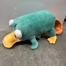 Disney Parks Perry The Platypus Phineas Ferb 12" Plush Vintage with Tag No Sound